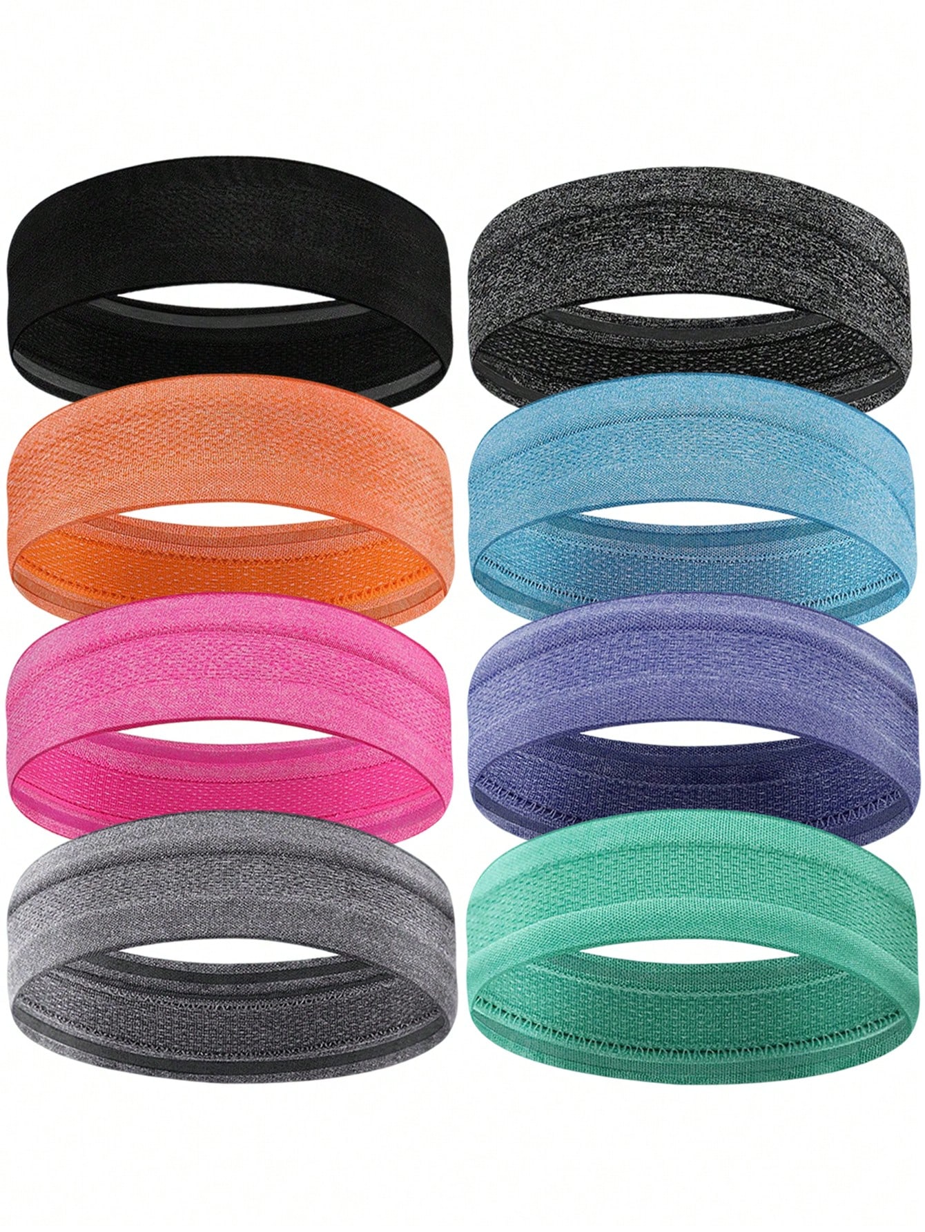 Silicone Band Women - Sweatbands Non Slip Headbands Stretchy Running
