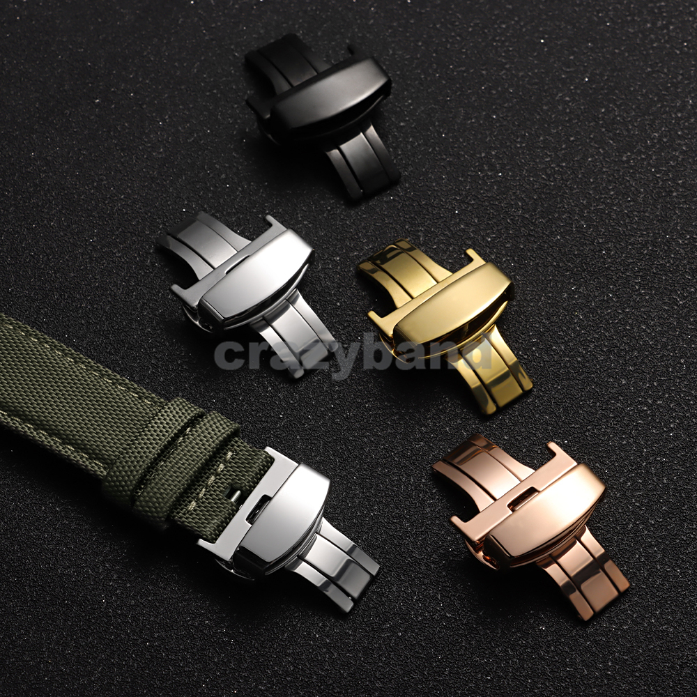 Stainless Steel Universal Butt - Butterfly Clasp Deployant ulasan dan harga
