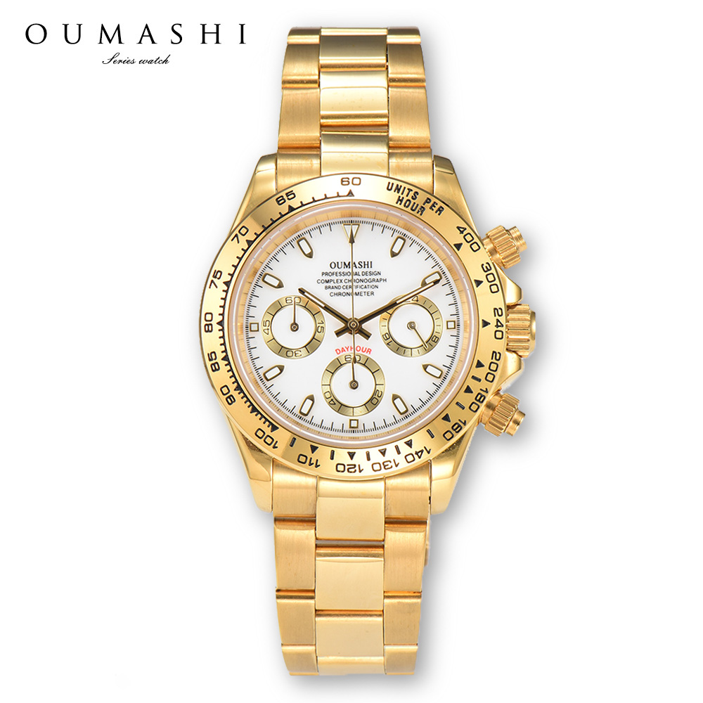 39mm VK63 watch Gold Stainless - Stainless Bracelet Diver ulasan dan harga