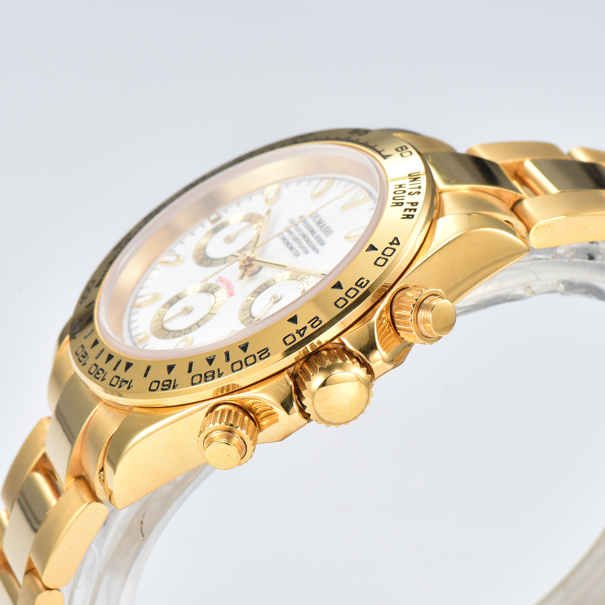 39mm VK63 watch Gold Stainless - Stainless Bracelet Diver ulasan dan harga