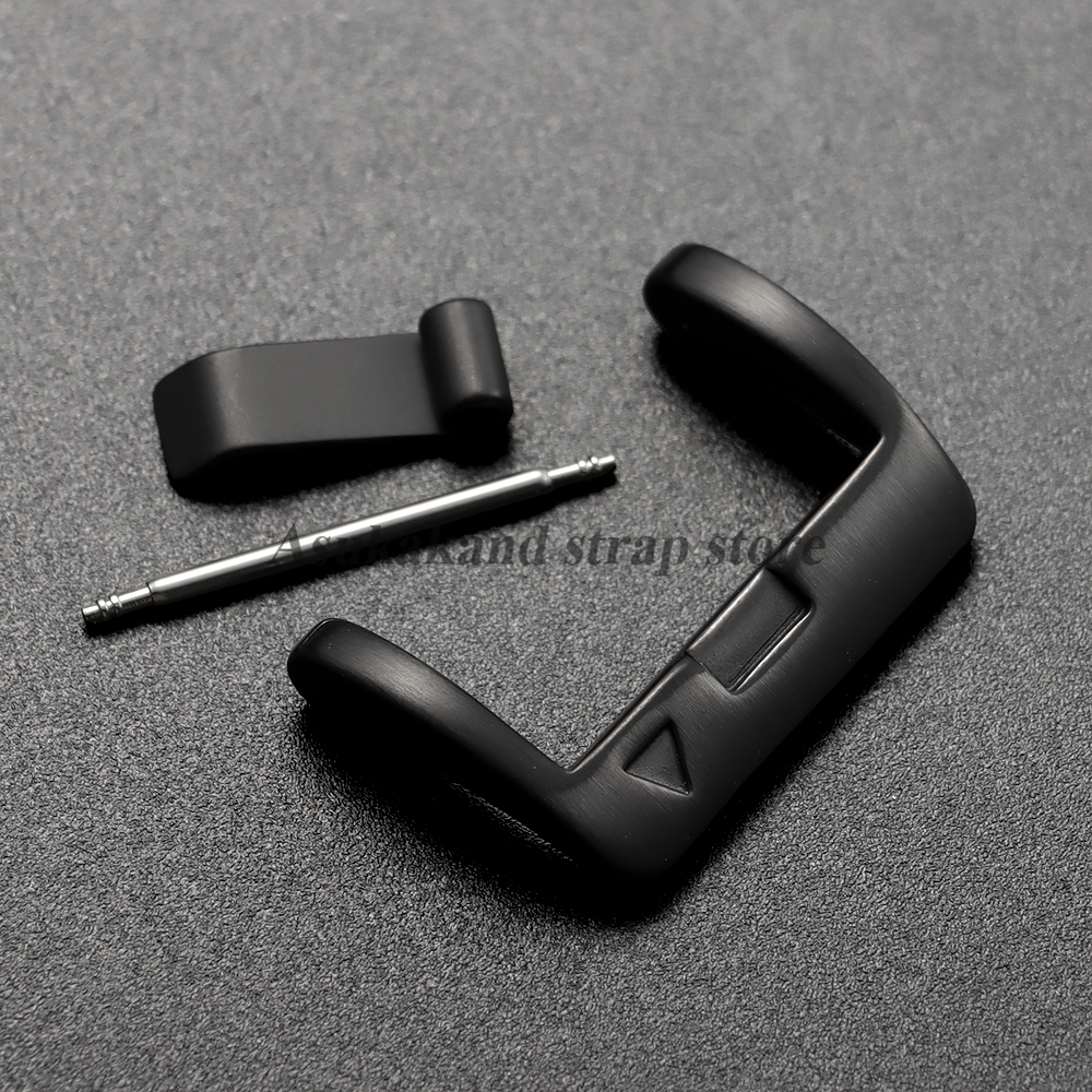 Black Stainless Steel Watch Bu - Silicone Watch Band 22Mm ulasan dan harga