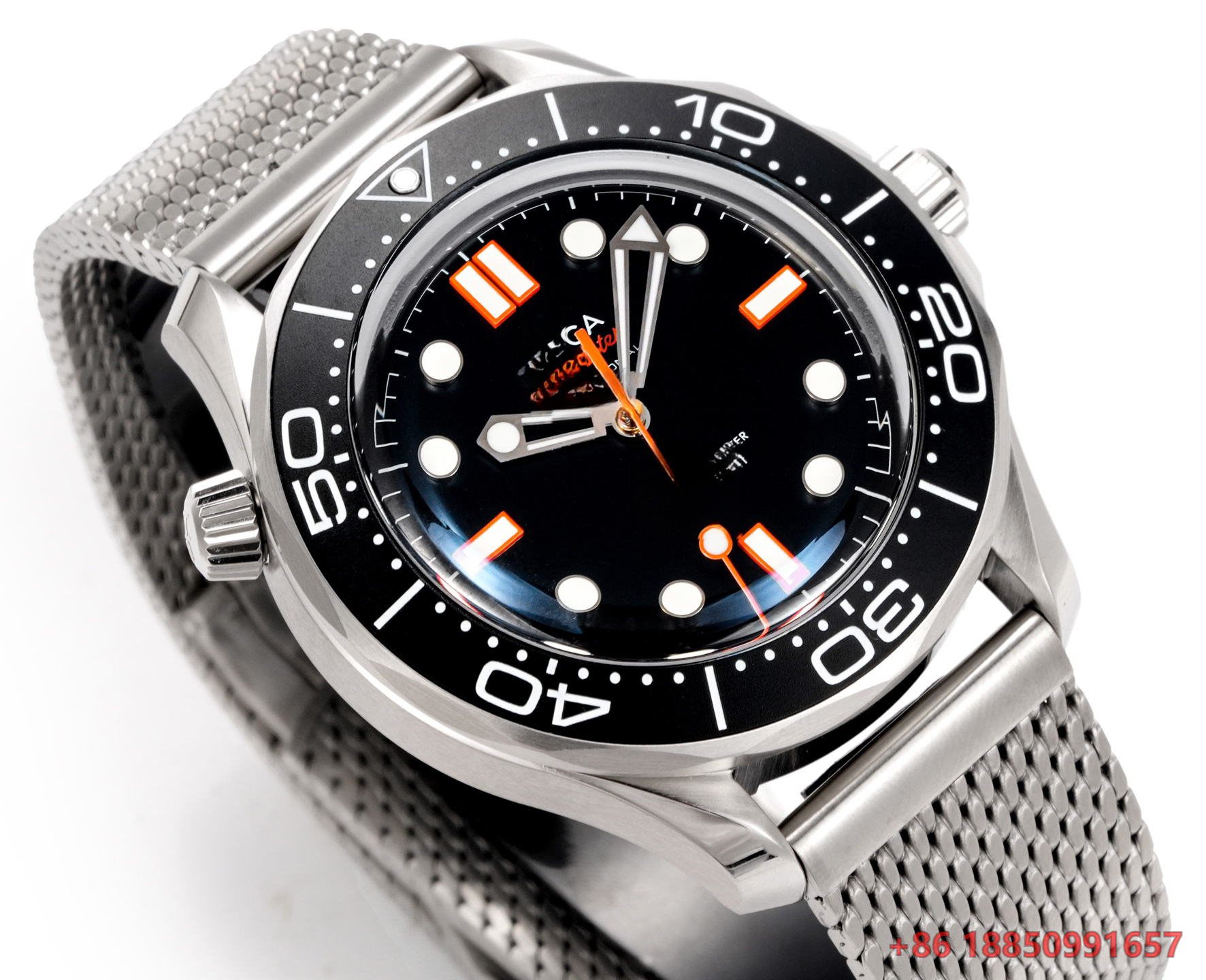 42mm Diver Style Automatic Mec - Rubber Strap Diver ulasan dan harga