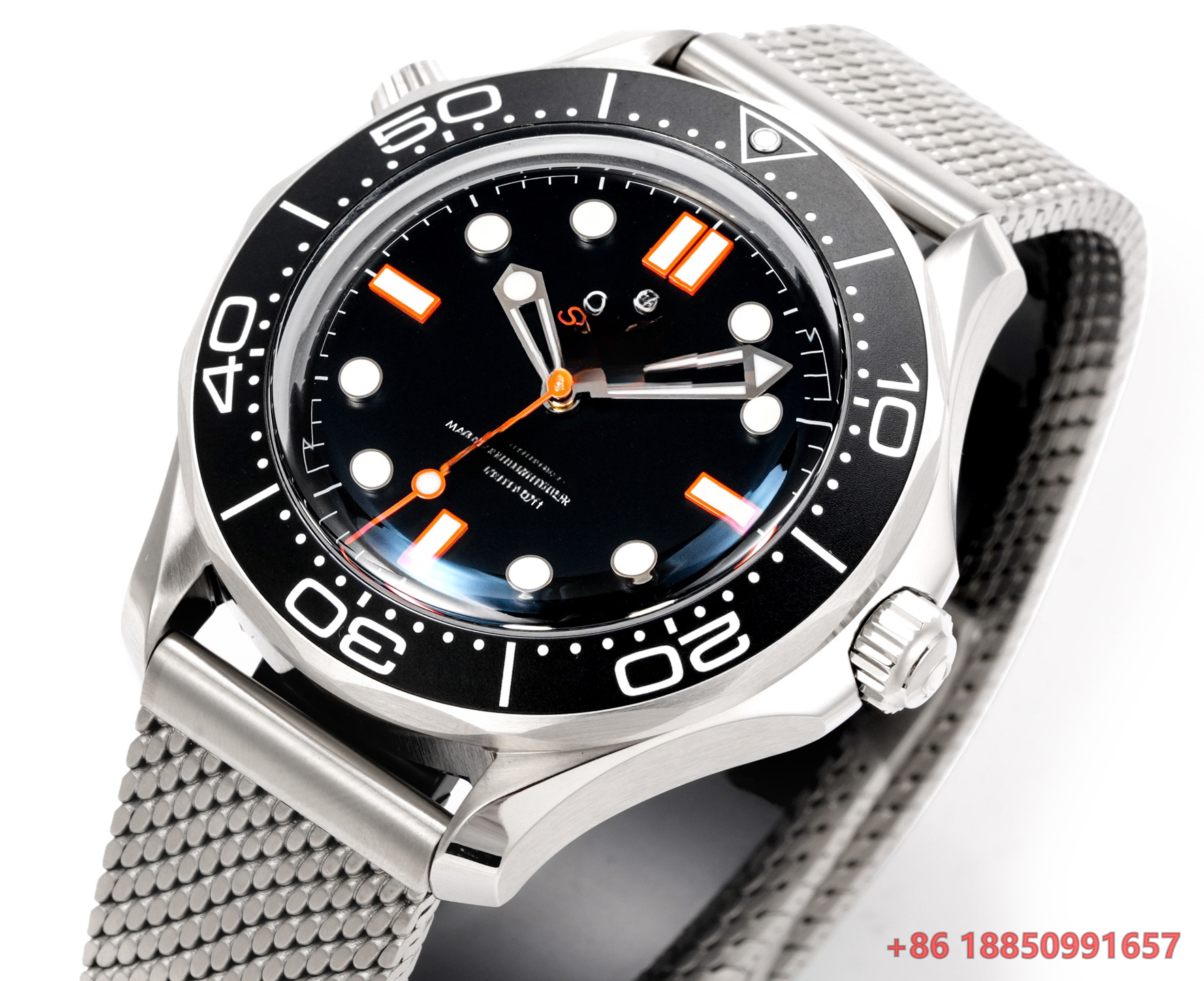 42mm Diver Style Automatic Mec - Rubber Strap Diver ulasan dan harga