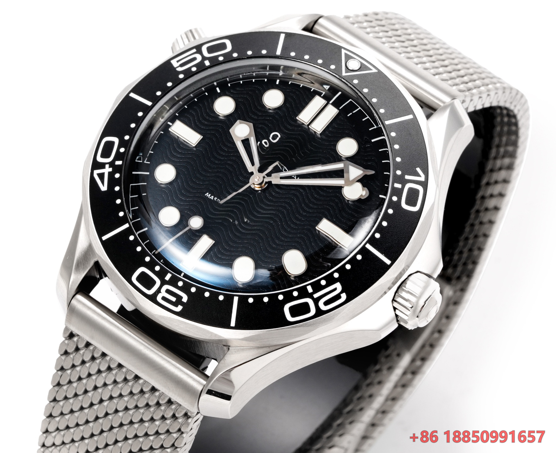 42mm Diver Style Automatic Mec - Rubber Strap Diver ulasan dan harga