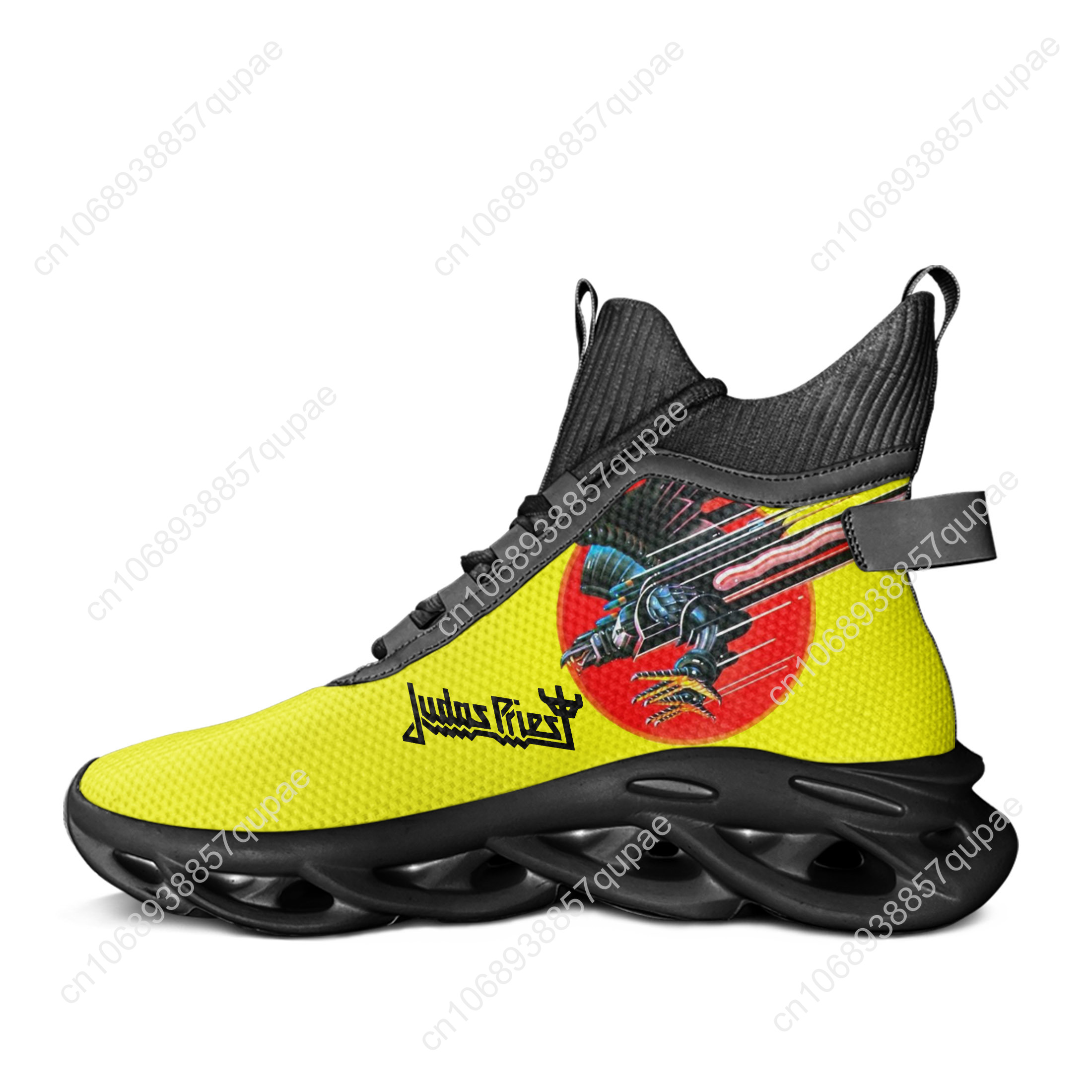 Judas Priest High Top Flats Sn - Mesh Strap Metal ulasan dan harga