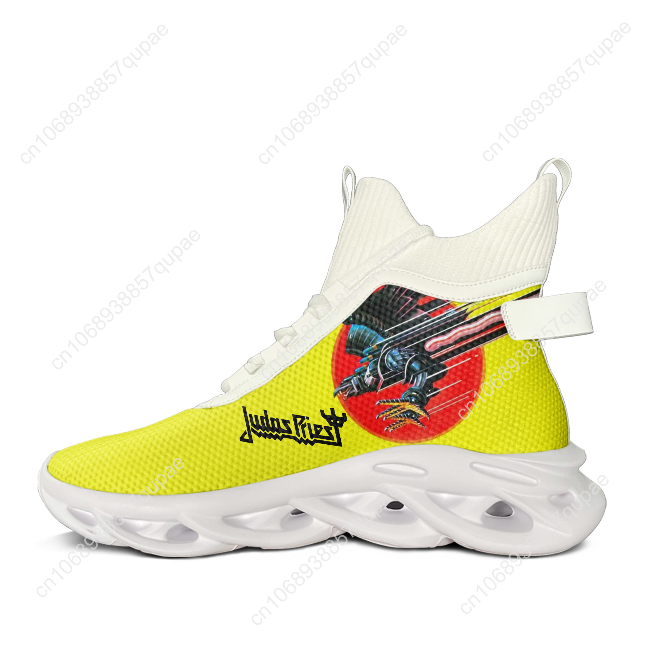 Judas Priest High Top Flats Sn - Mesh Strap Metal ulasan dan harga