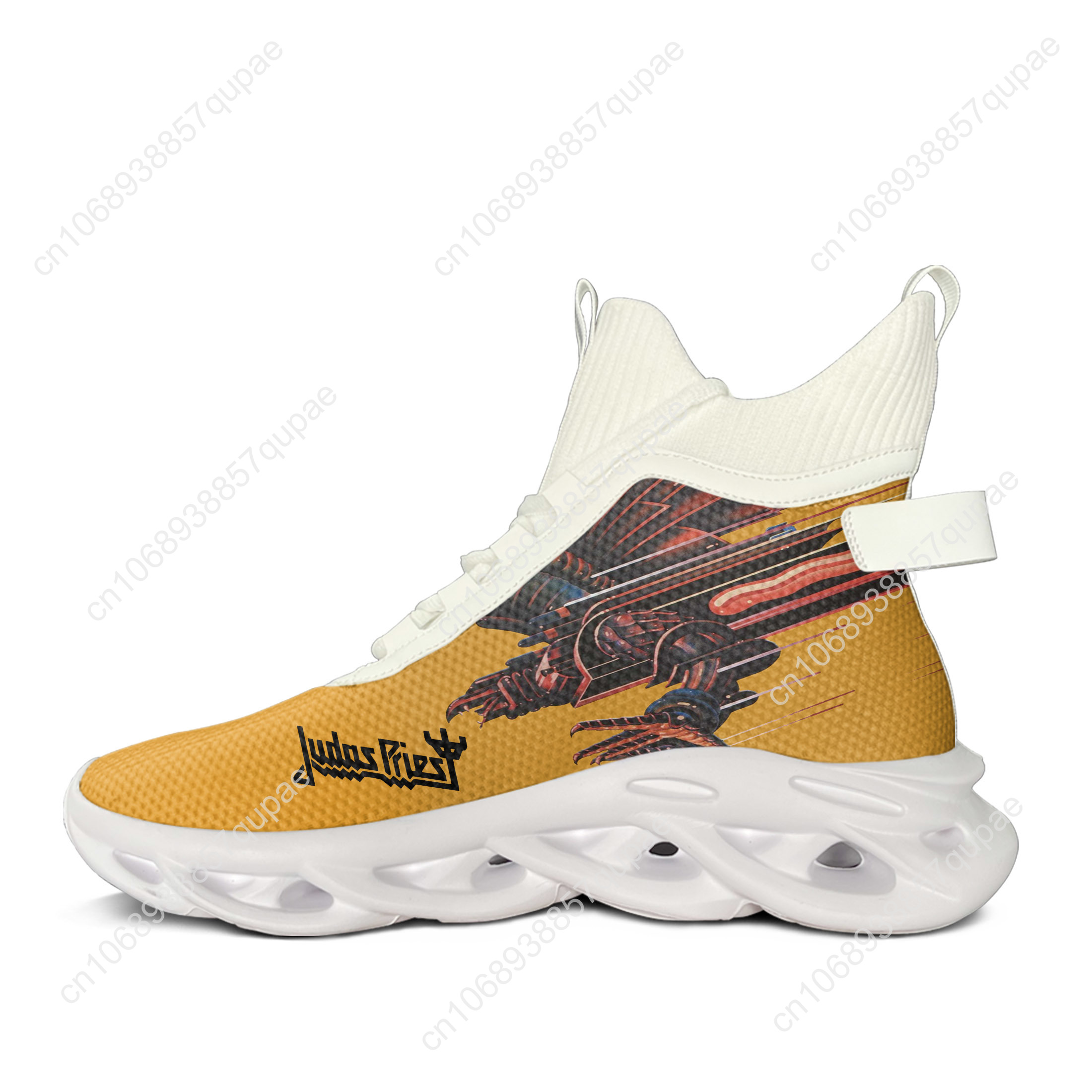 Judas Priest High Top Flats Sn - Mesh Strap Metal ulasan dan harga