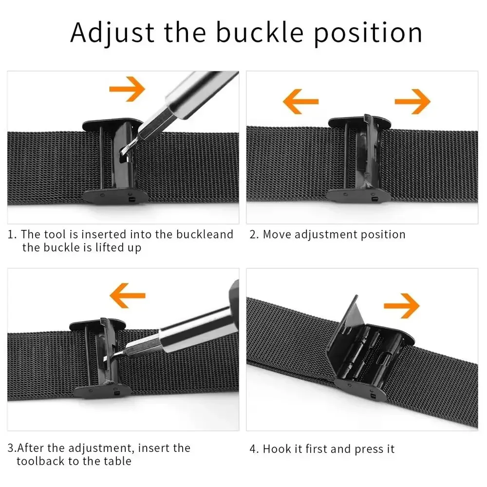 Metal Bands for Huawei Band 6/ - Mesh Strap Metal ulasan dan harga