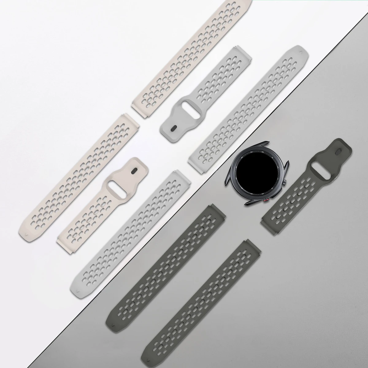 18mm 20mm 22mm Silicone Strap  - Nato Strap Nylon ulasan dan harga