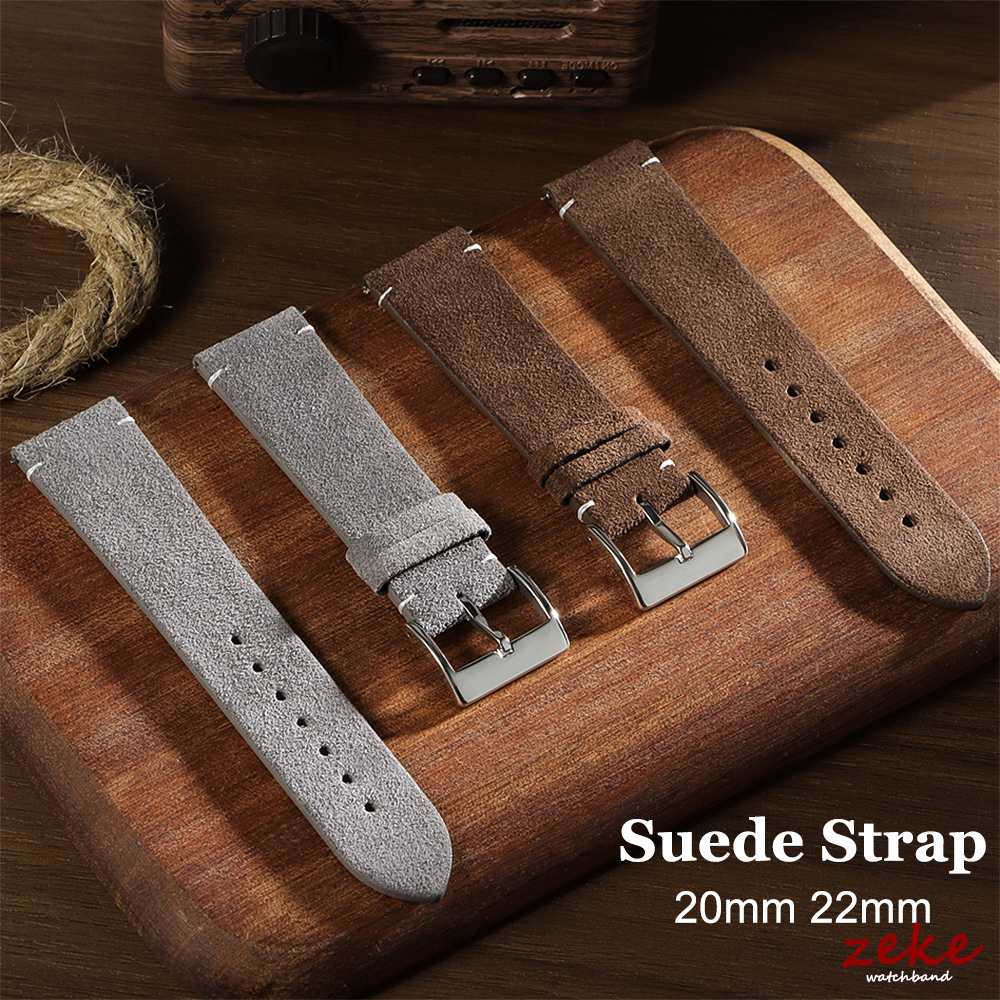 20mm 22mm Wristband Quick Rele - Suede Strap Watch ulasan dan harga