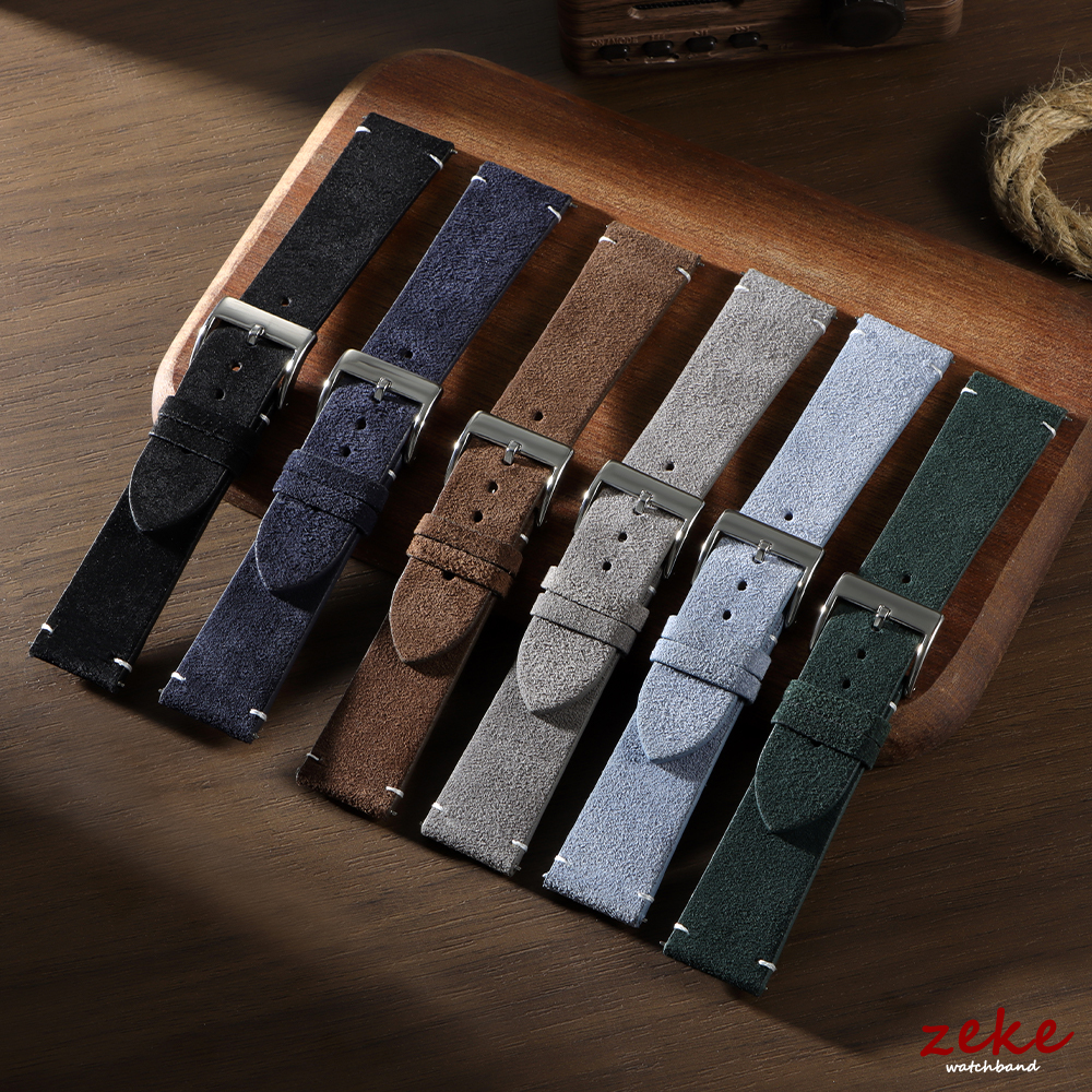 20mm 22mm Wristband Quick Rele - Suede Strap Watch ulasan dan harga