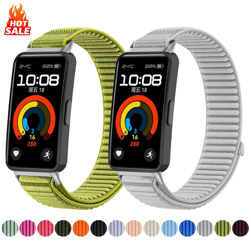 Nylon Loop Strap For Huawei Ba - Sport Loop Velcro ulasan dan harga