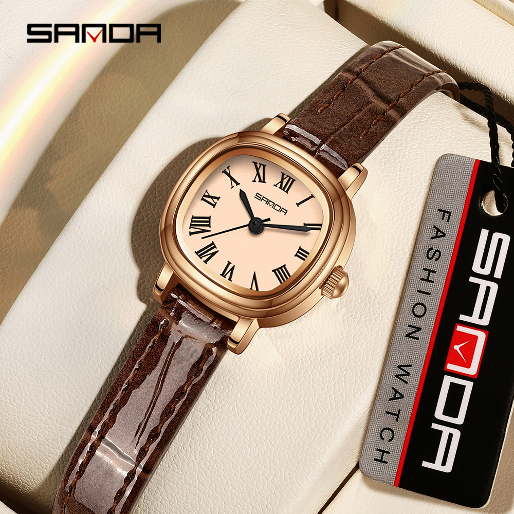SANDA Top 1137 Women's Quartz  - Stainless Bracelet Diver ulasan dan harga