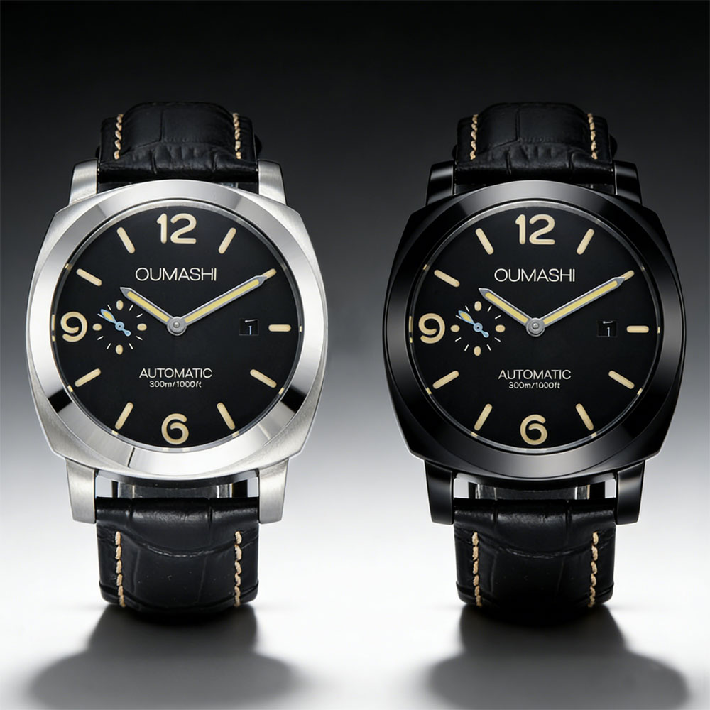 44mm Men's watch Seagull st255 - Stainless Bracelet Diver ulasan dan harga