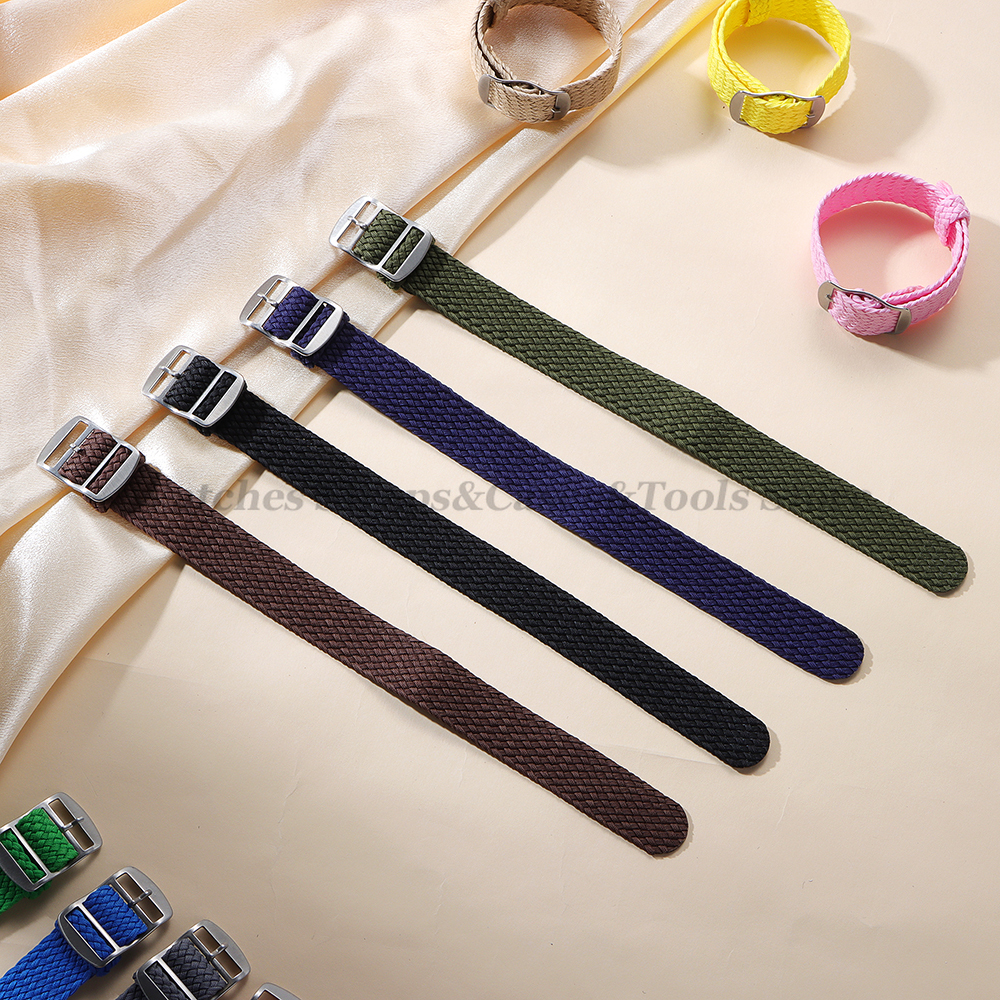14mm 16mm 18mm 20mm 22mm Nylon - Perlon Strap Woven ulasan dan harga