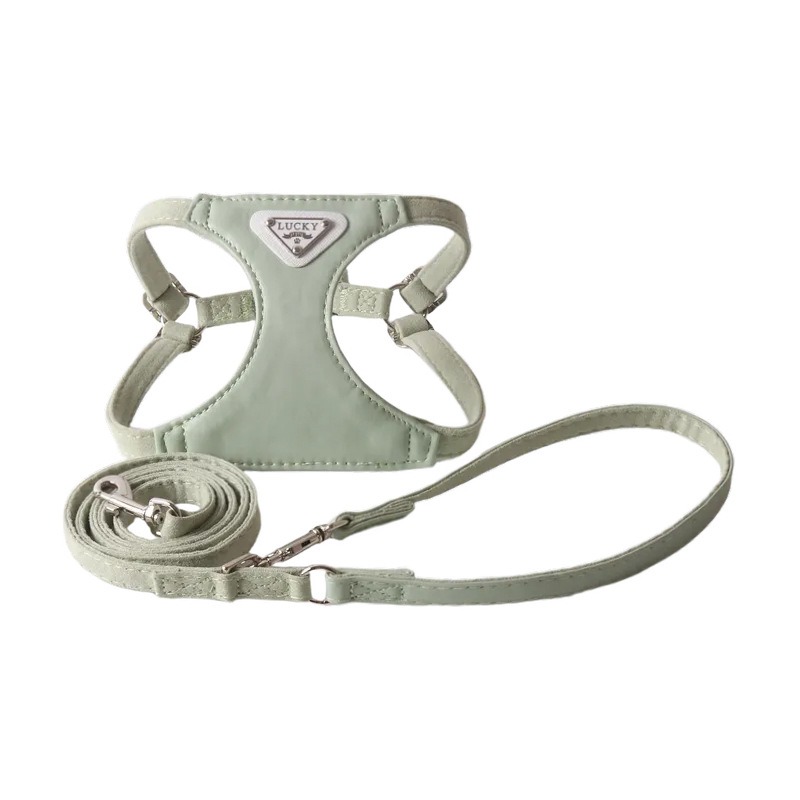 Macaron Chest Harness PU Vest  - Leather Strap Quick Release ulasan dan harga
