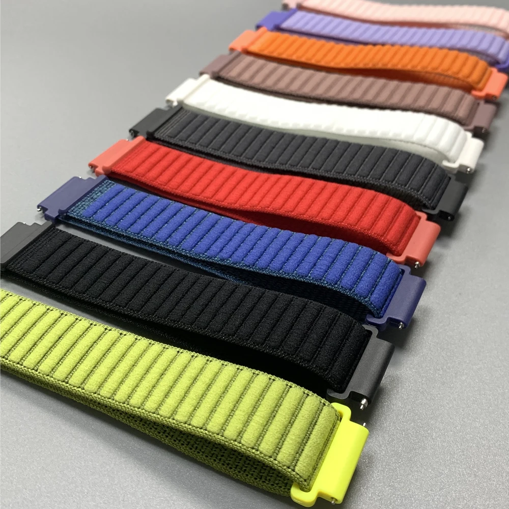 22mm Nylon Band For Xiaomi Wat - Sport Loop Velcro ulasan dan harga
