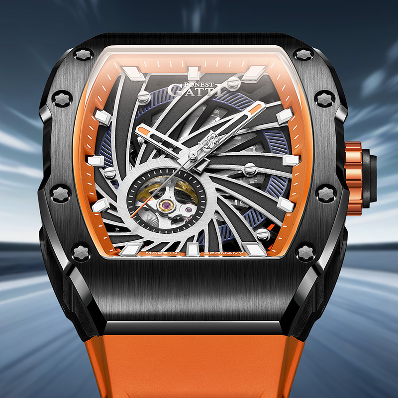 BONEST GATTI Top Germany Phant - Rubber Strap Diver ulasan dan harga