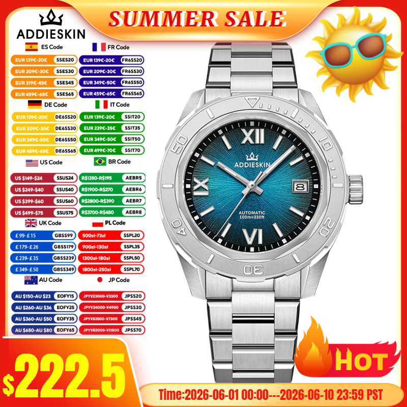 AddiesKin reloj hombre K002 Wa - Stainless Bracelet Diver ulasan dan harga