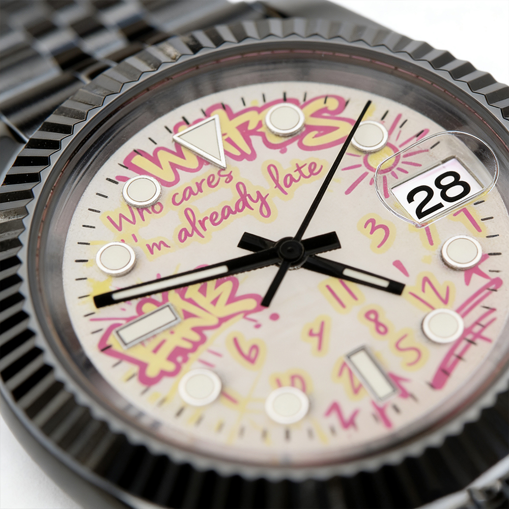 Graffiti watch Luxury Watch ch - Stainless Bracelet Diver ulasan dan harga