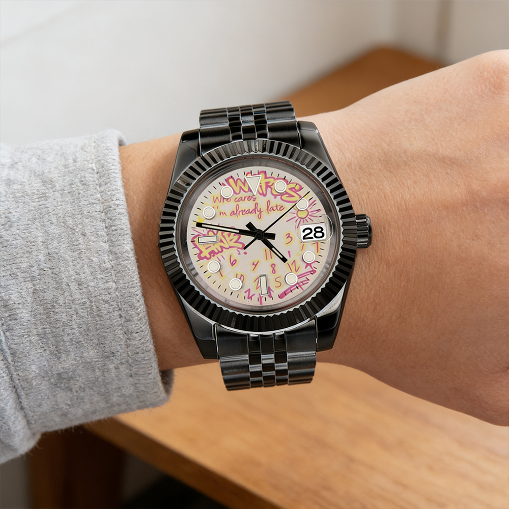 Graffiti watch Luxury Watch ch - Stainless Bracelet Diver ulasan dan harga