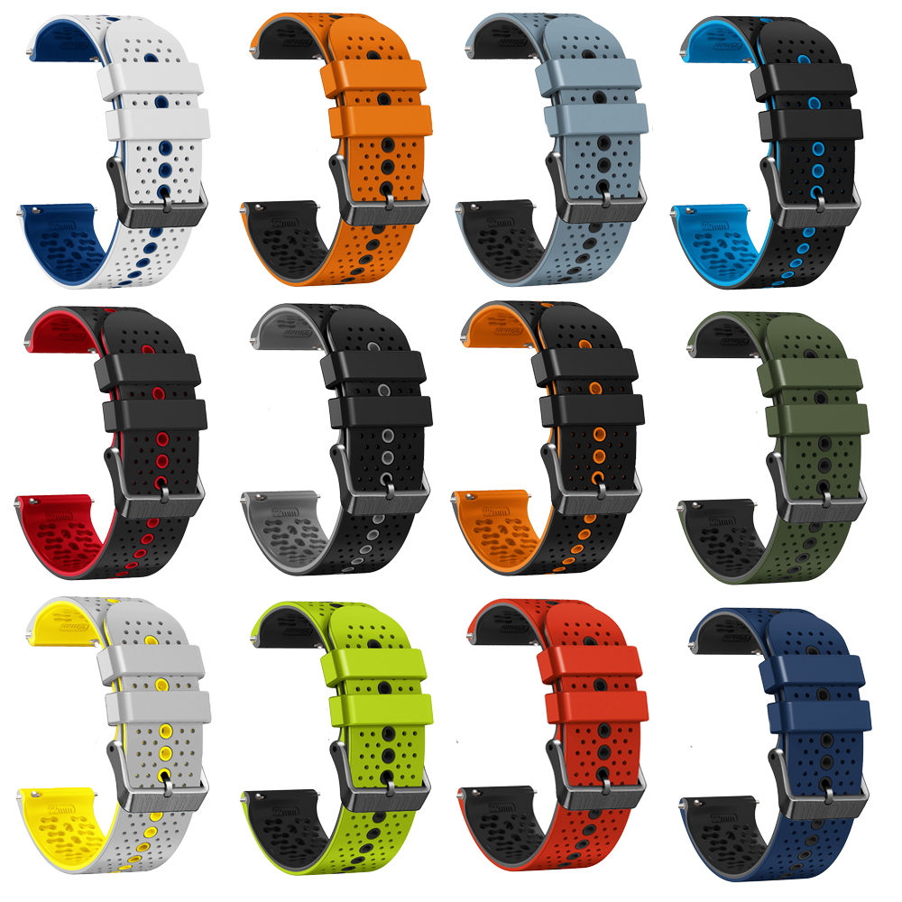 22mm Silicone Band For COROS P - Silicone Watch Band 22Mm ulasan dan harga