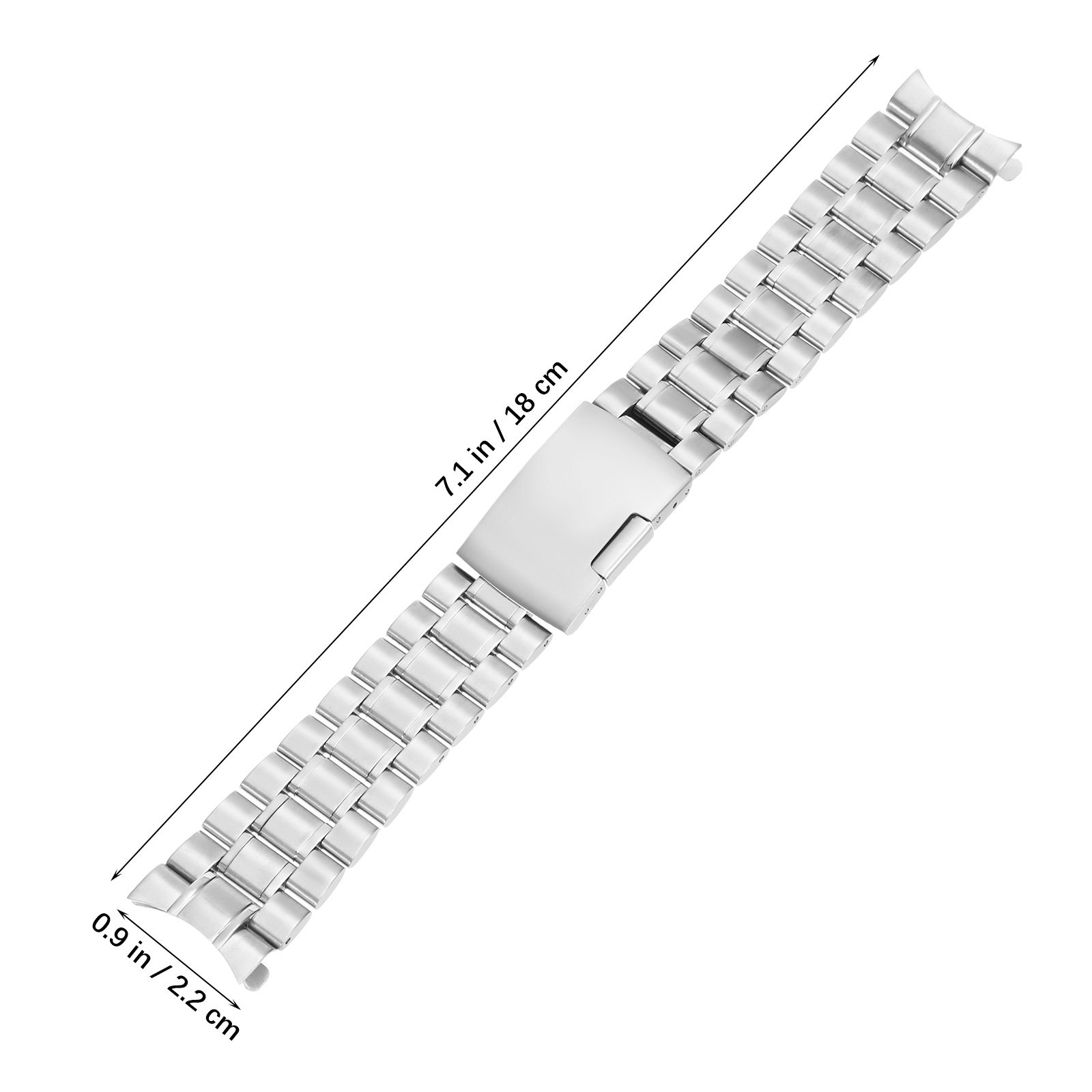 4Pcs Stainless Steel Watch Ban - Curved Spring Bar ulasan dan harga
