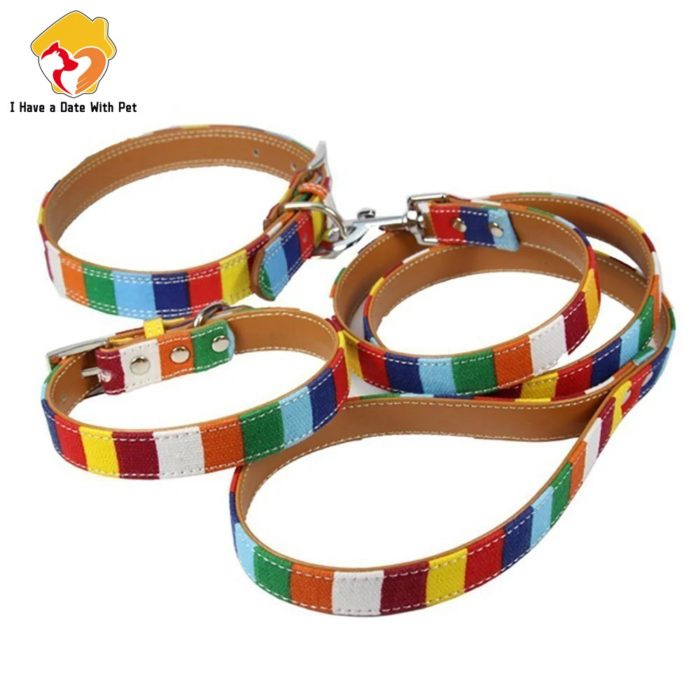 (1 collar+1 leash)  S M L XL X - Leather Strap Quick Release ulasan dan harga