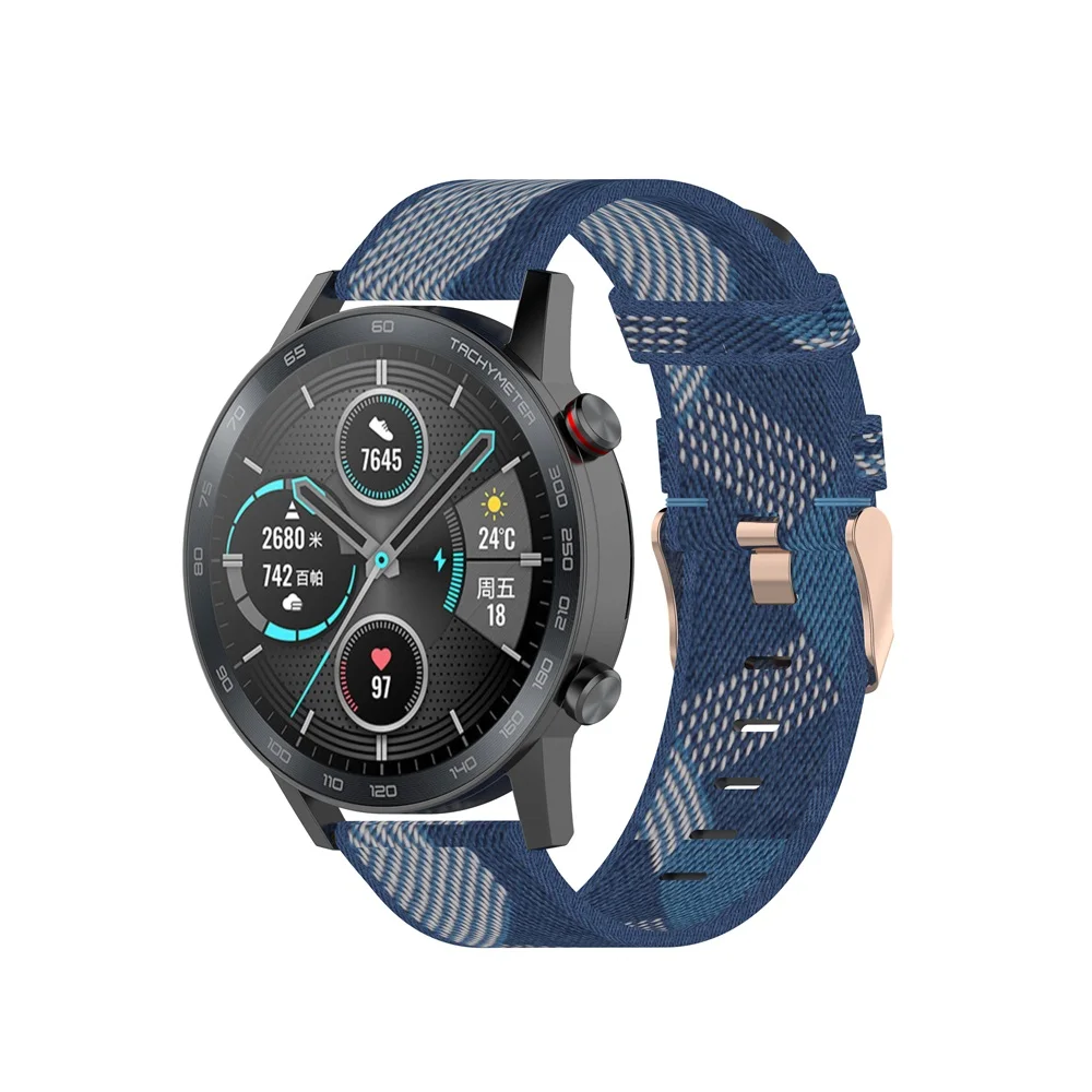 AKBNSTED 22MM Camouflage Nylon - Canvas Strap Watch ulasan dan harga