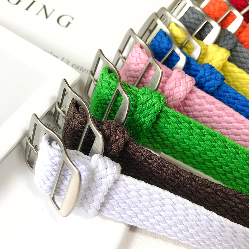 Nylon Strap Woven Watchband Hi - Perlon Strap Woven ulasan dan harga
