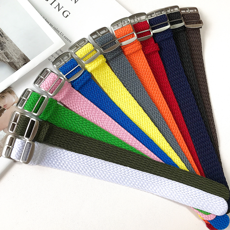 Nylon Strap Woven Watchband Hi - Perlon Strap Woven ulasan dan harga