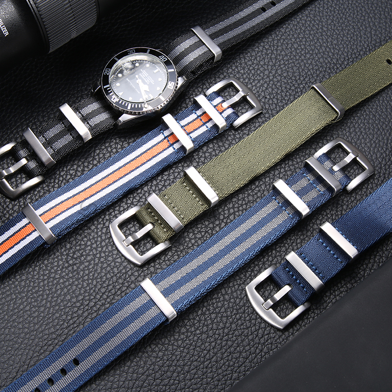 High End Soft Nylon Replacemen - Nato Strap Nylon ulasan dan harga