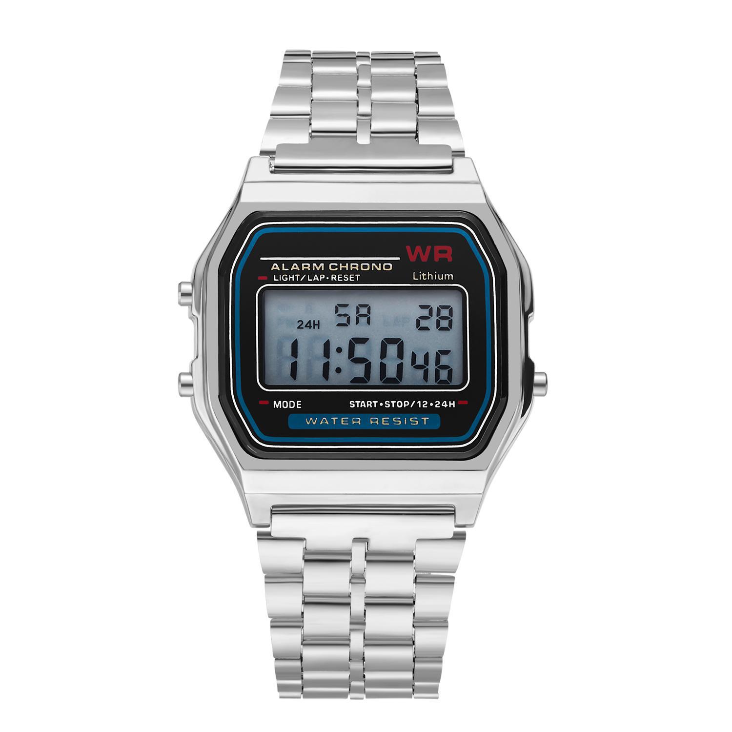 F-91W Steel Strap Watch Men Vi - Tropic Strap Vintage ulasan dan harga