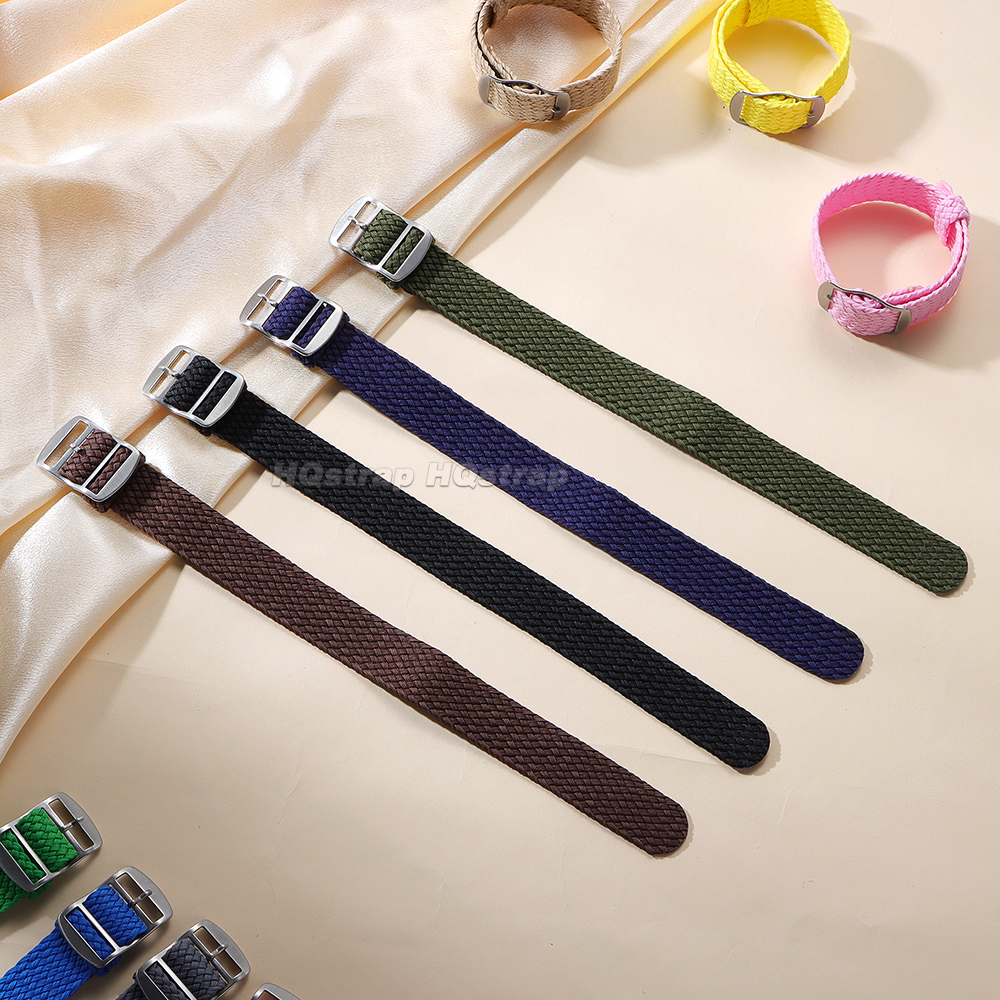 14mm 16mm 18mm 20mm 22mm Woven - Perlon Strap Woven ulasan dan harga