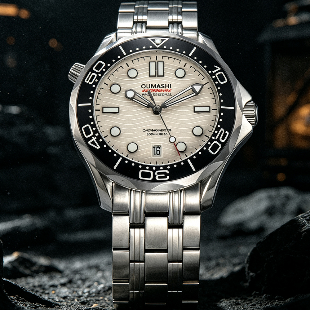 42mm luminous display men's wa - Stainless Bracelet Diver ulasan dan harga