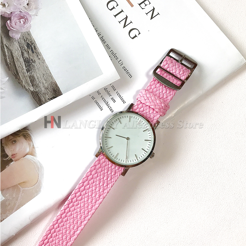 Fabric Woven Nylon Watch Band  - Perlon Strap Woven ulasan dan harga