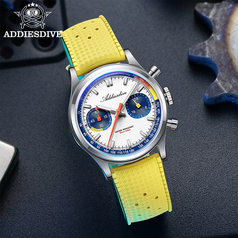 ADDIESDIVE Fashion Men's Quart - Rubber Strap Diver ulasan dan harga