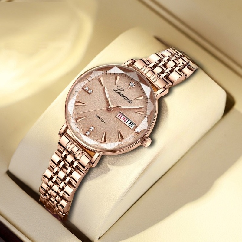 Ladies Watch, Butterfly Buckle - Butterfly Clasp Deployant ulasan dan harga