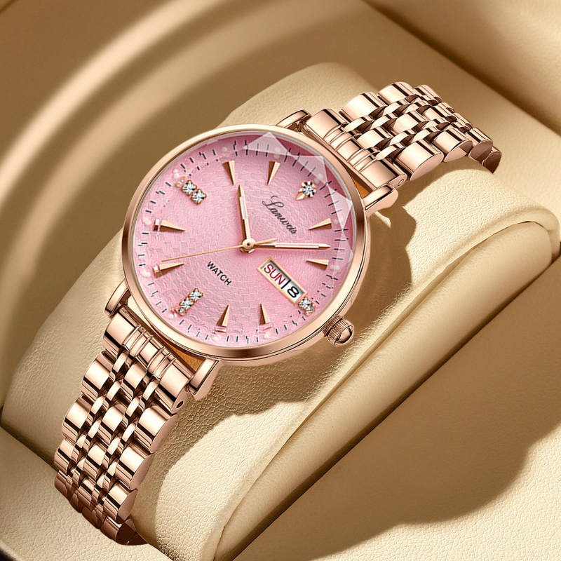 Ladies Watch, Butterfly Buckle - Butterfly Clasp Deployant ulasan dan harga
