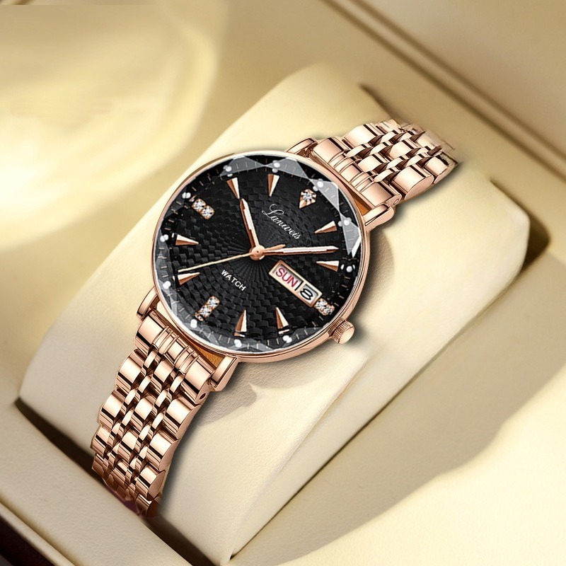 Ladies Watch, Butterfly Buckle - Butterfly Clasp Deployant ulasan dan harga