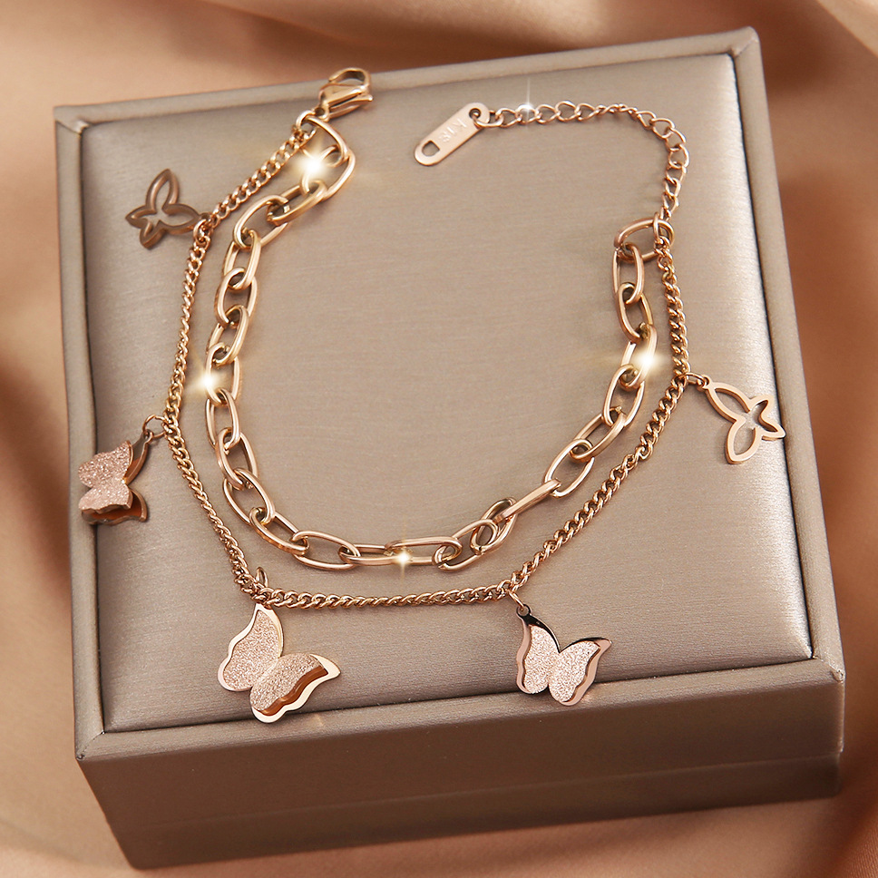 OIMG 316L Stainless Steel 3 Co - Butterfly Clasp Deployant ulasan dan harga