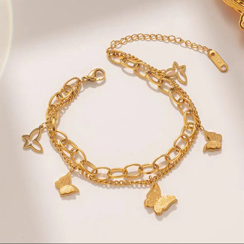 OIMG 316L Stainless Steel 3 Co - Butterfly Clasp Deployant ulasan dan harga