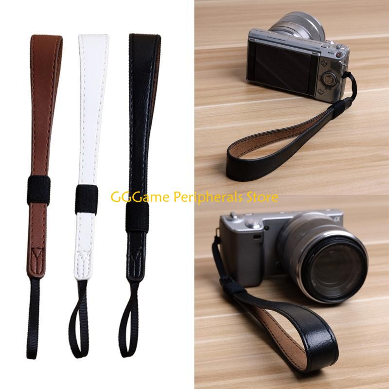 U55B Camera Wrist Strap PU Lea - Leather Strap Quick Release ulasan dan harga