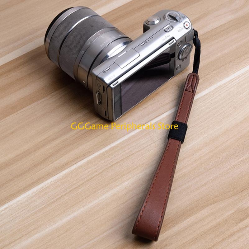 U55B Camera Wrist Strap PU Lea - Leather Strap Quick Release ulasan dan harga