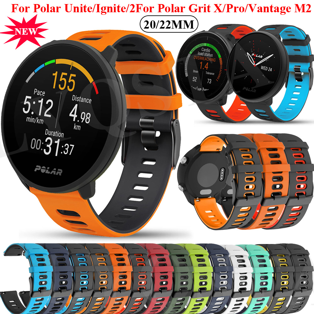 20 22mm Wrist Straps Band For  - Silicone Watch Band 22Mm ulasan dan harga