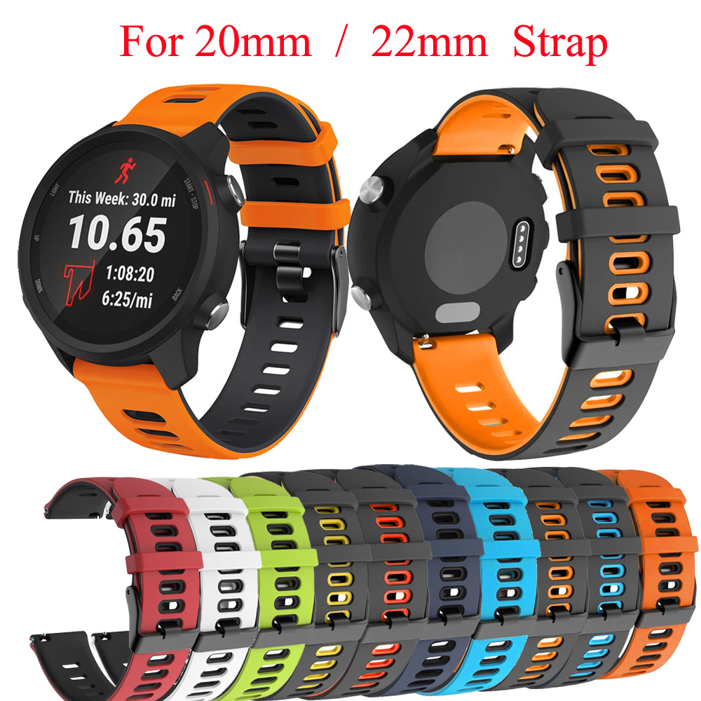 20 22mm Wrist Straps Band For  - Silicone Watch Band 22Mm ulasan dan harga