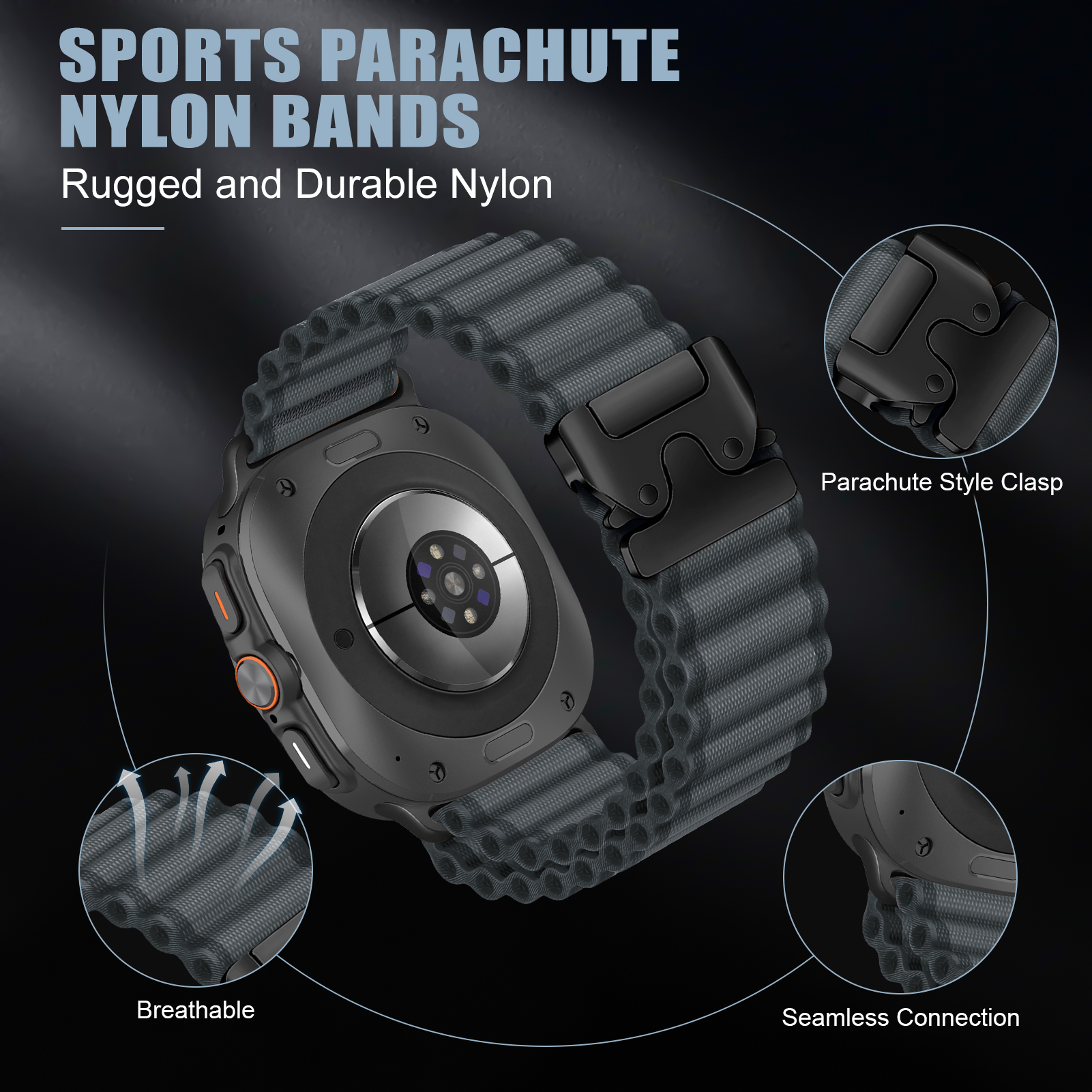 Parachute Trail loop For Samsu - Parachute Strap Elastic ulasan dan harga