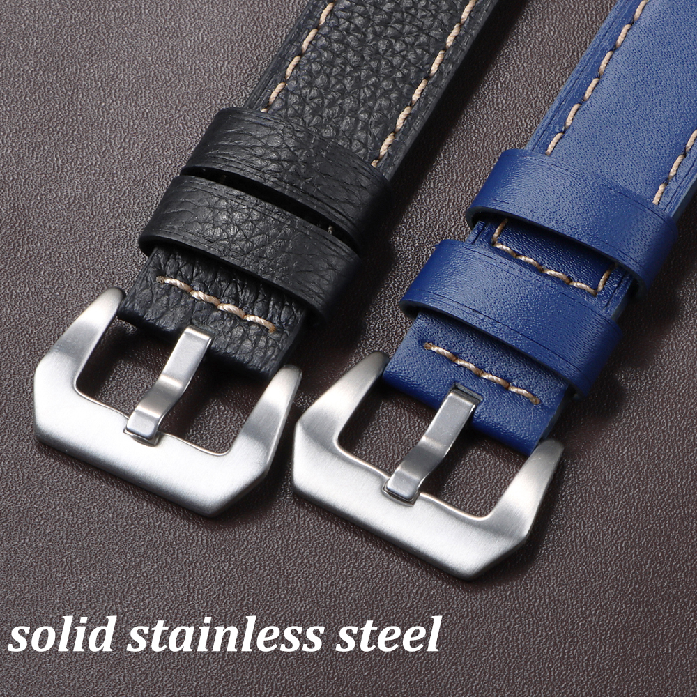 18mm 20mm 22mm 24mm Genuine Le - Suede Strap Watch ulasan dan harga