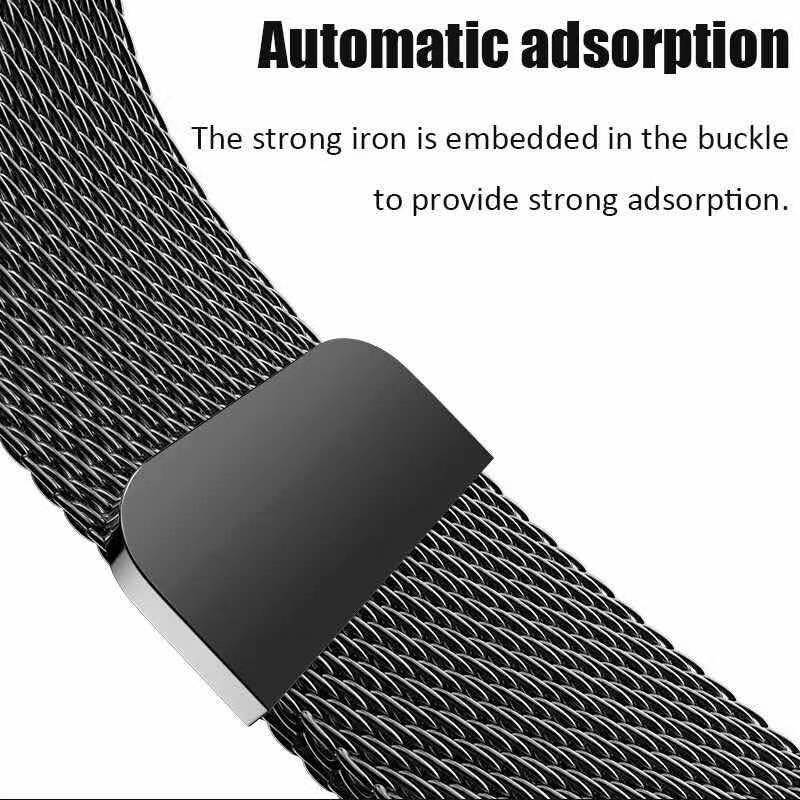 Strap For Xiaomi Mi Band 8 9 a - Milanese Loop Magnetic ulasan dan harga