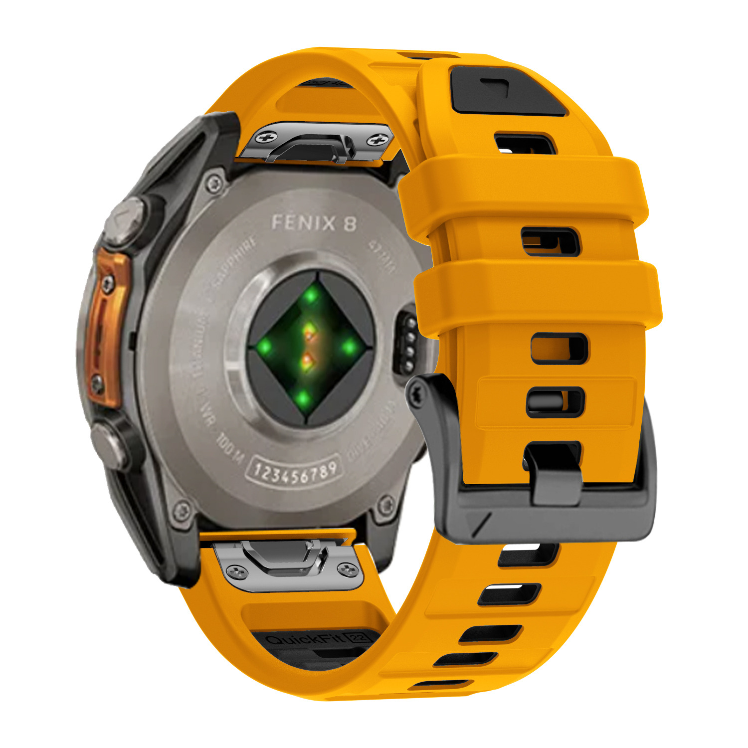 QuickFit 26mm 22mm Silicone Wa - Silicone Watch Band 22Mm ulasan dan harga